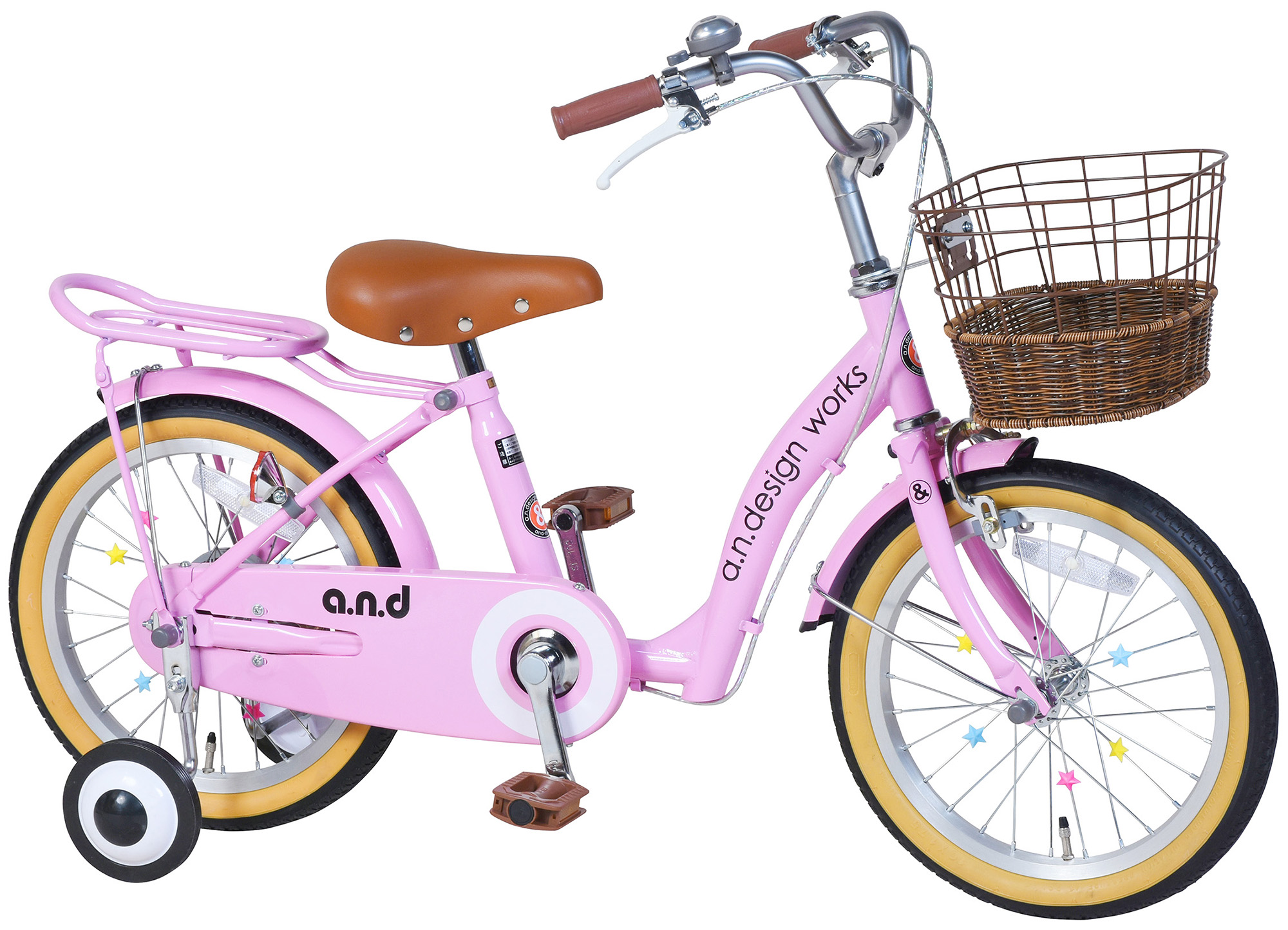 a.n.design-works 自転車 子供用 14インチ 本体 女の子 男の子