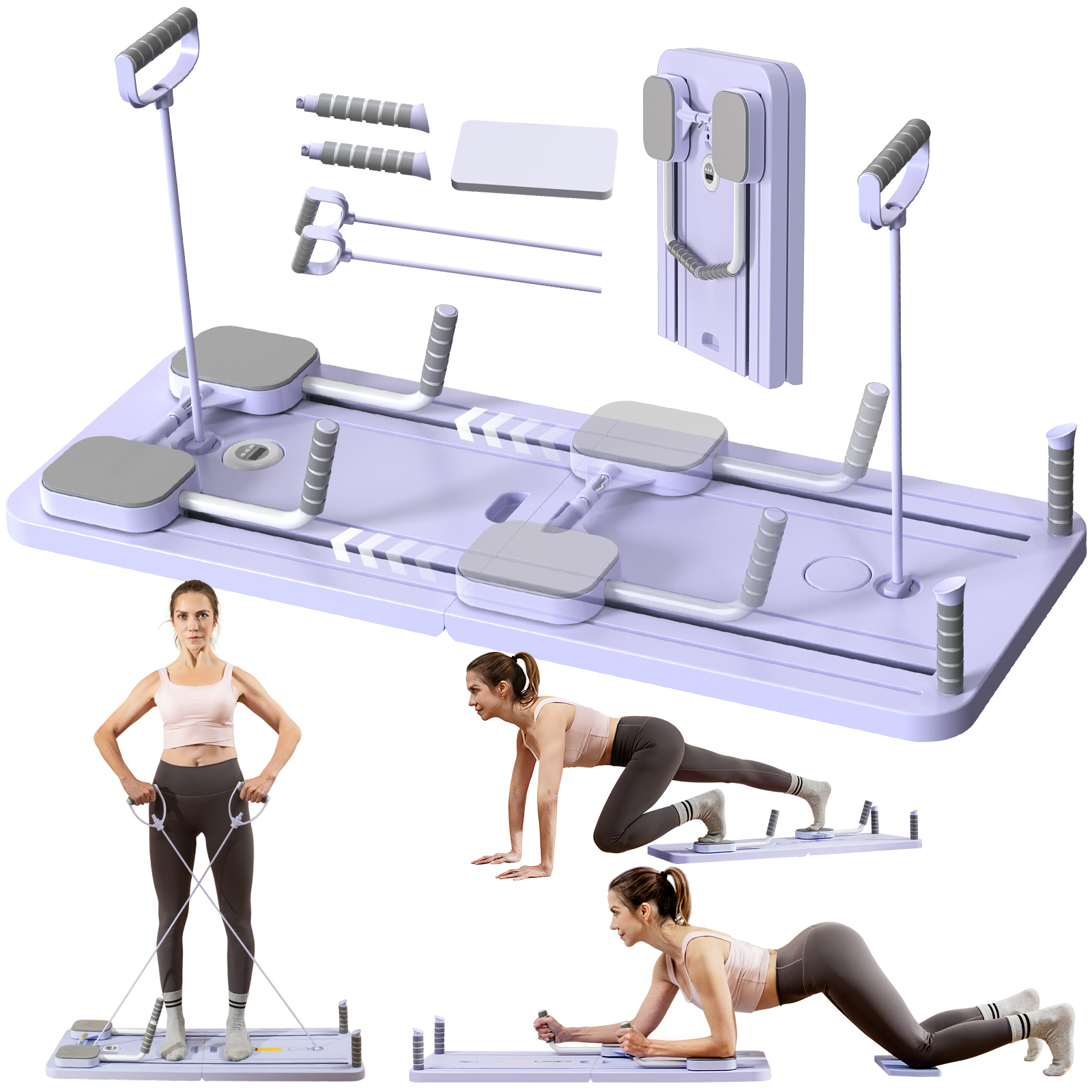 家庭用ピラティスボディマシン 多機能自動スプリングバック腹筋