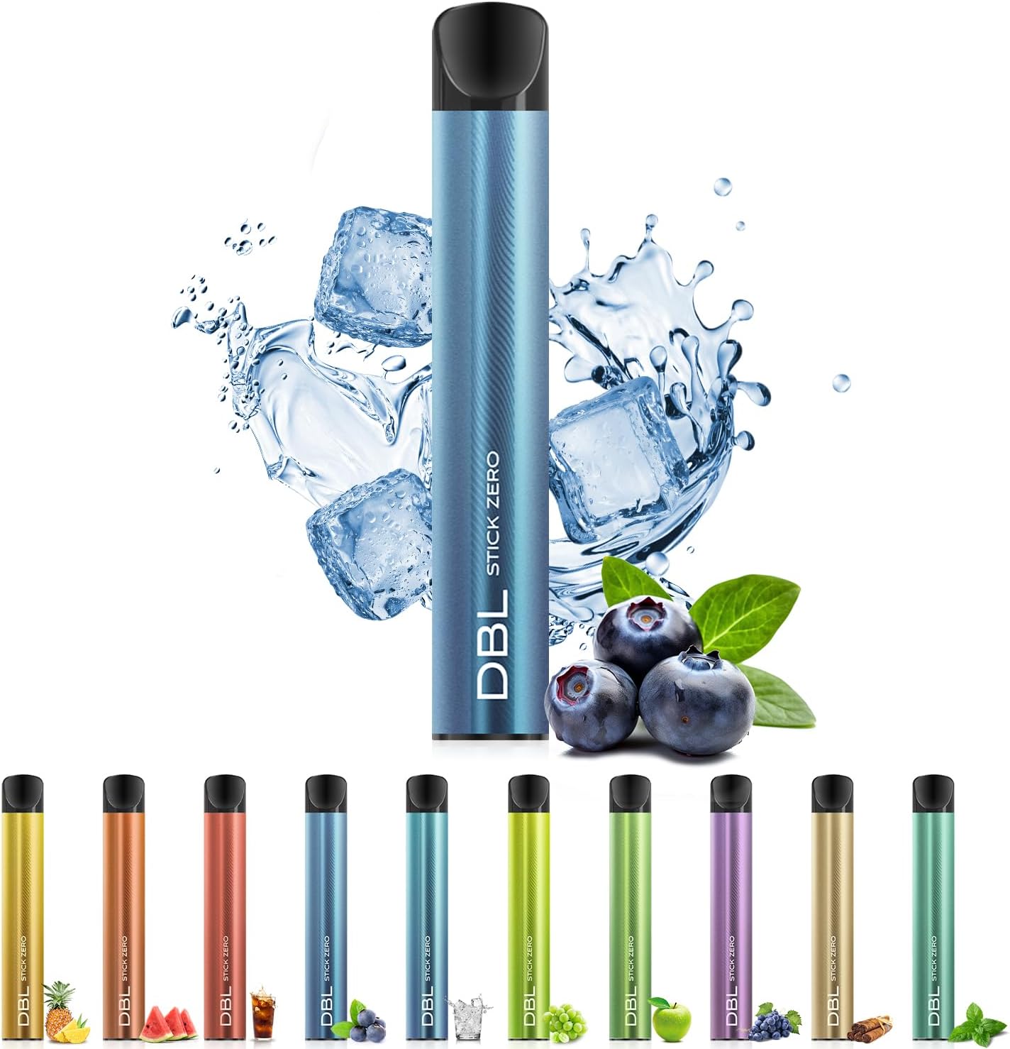 電子タバコ 使い捨て VAPE ミントメンソール 1500回吸引可能 大容量