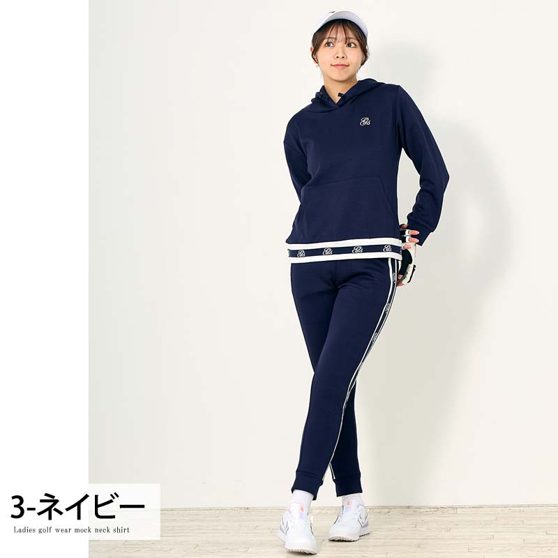 ゴルフウェア レディース 上下セットアップ gs GOLF スウェット
