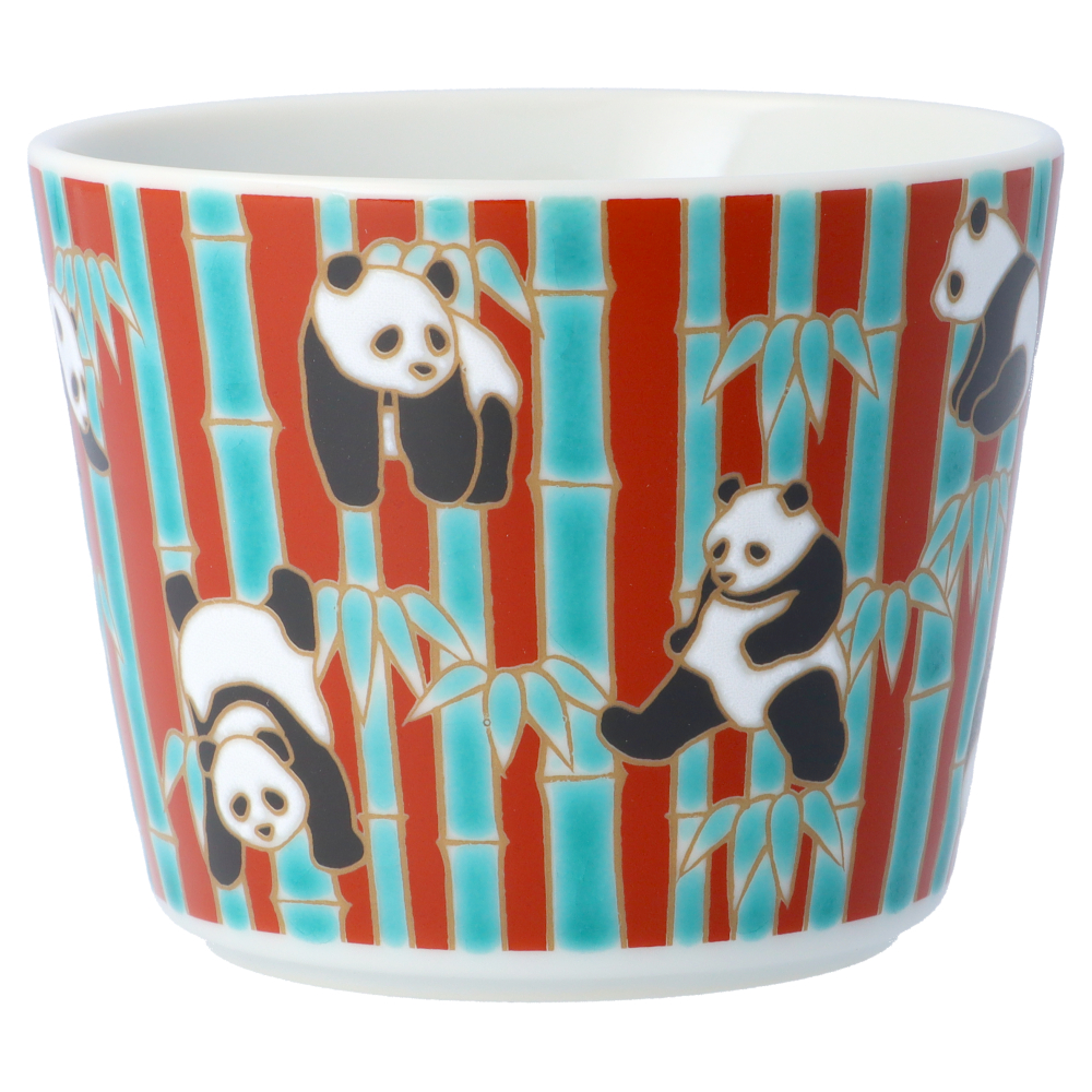 九谷焼 【新形状】九谷焼 縁起カップ 吉祥 / 青郊窯 そばちょこ フリー