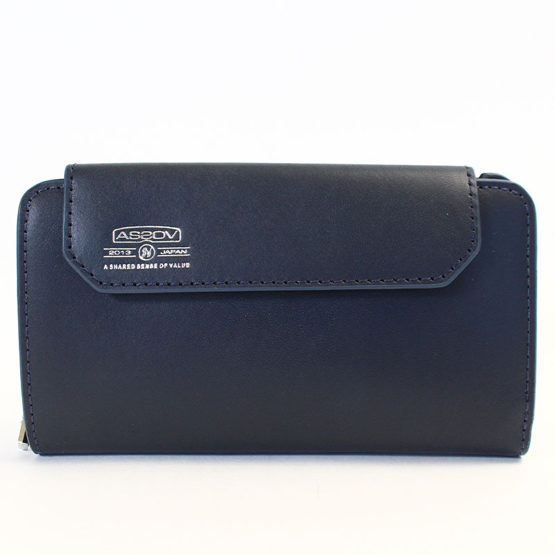 AS2OV（アッソブ） AS2OV LEATHER MOBILE WALLET SHORT WALLET 折財布