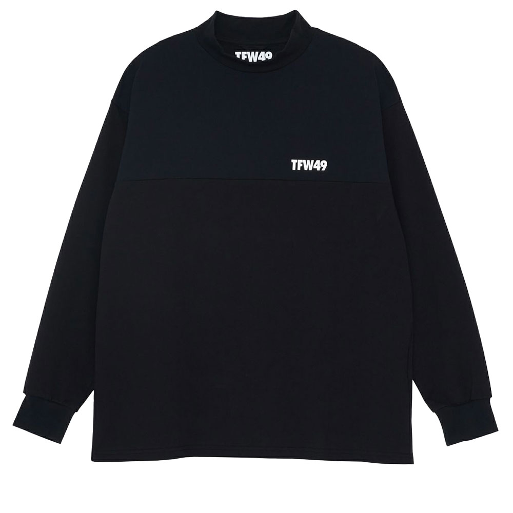 TFW49 TFW49 MOCKNECK PRINT LONG SLEEVE T モックネック プリント