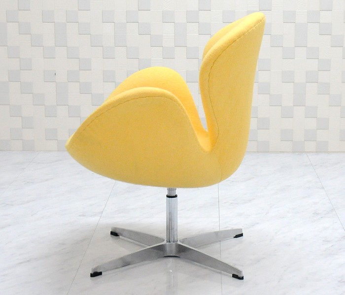ARNE JACOBSEN（アルネ ヤコブセン） スワンチェア イエロー ソファ そ