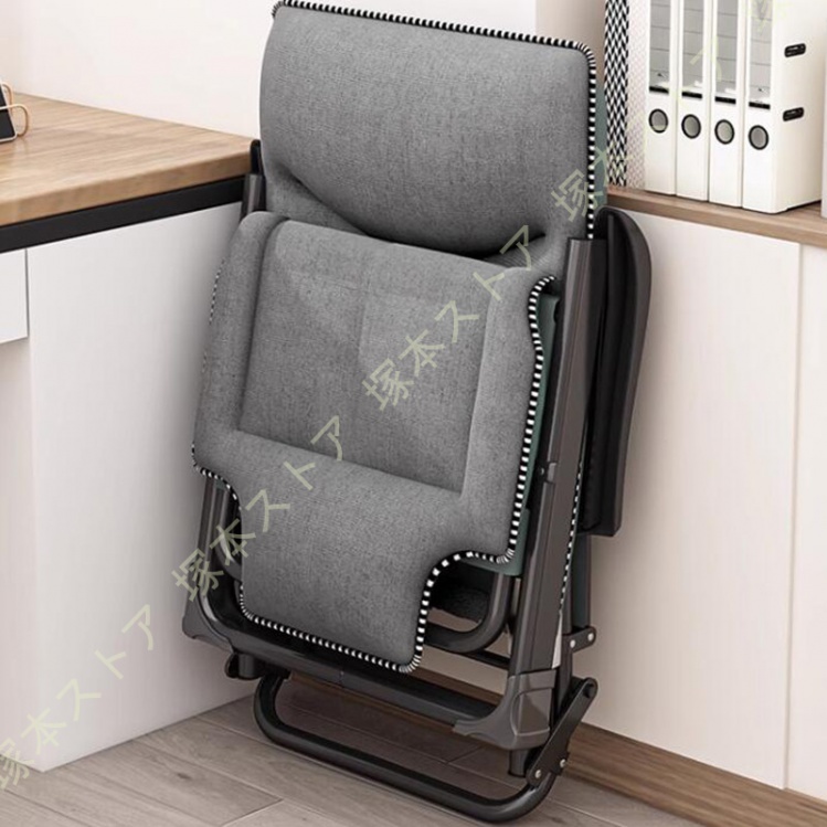 リクライニングチェア 折りたたみベッド オフィス昼寝用チェア