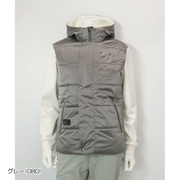 archivio（アルチビオ） ゴルフ メンズ 異素材切替中綿撥水ブルゾン