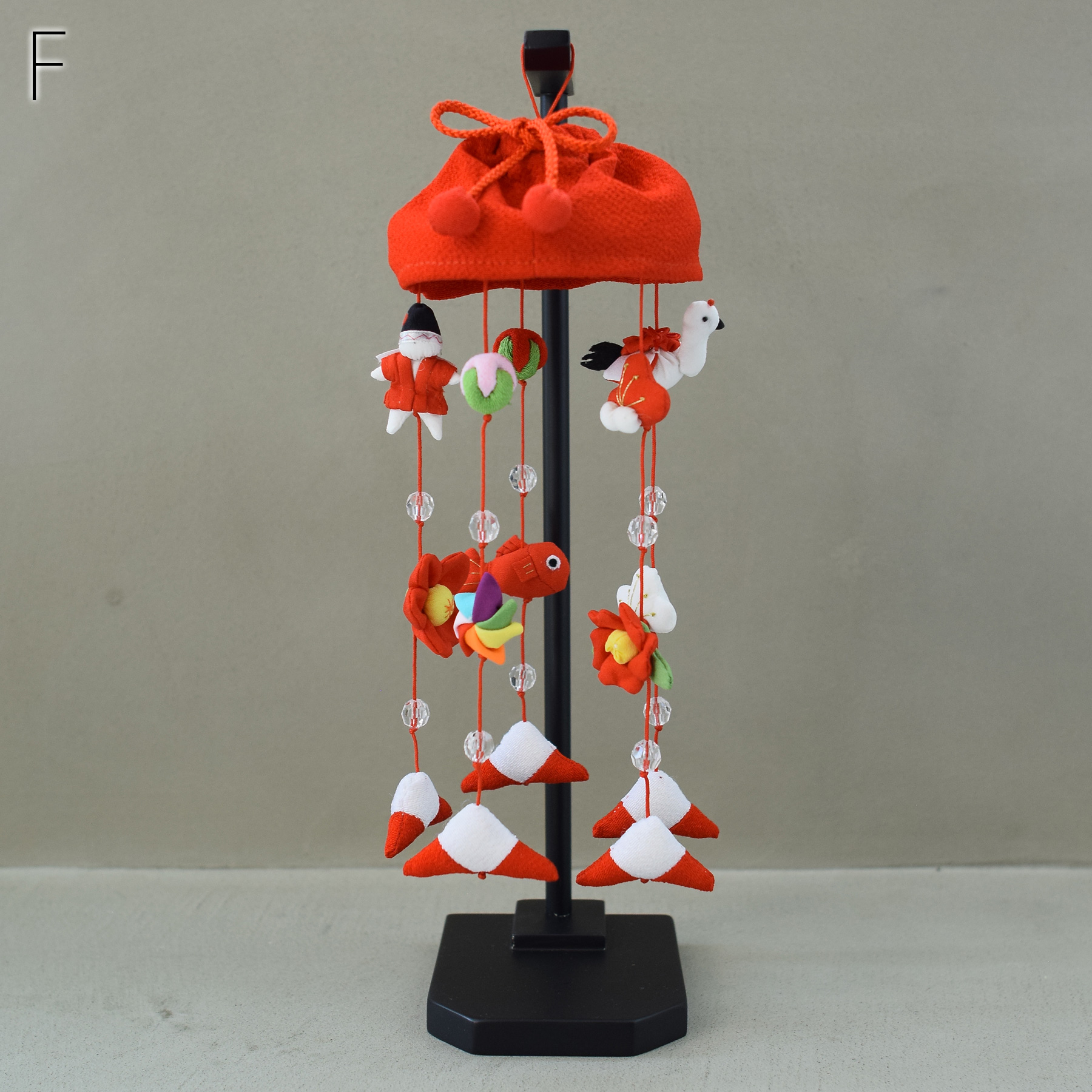 雛人形 つるし飾り つるし雛 ひな祭り 台座セット 3個つるし×5本＋