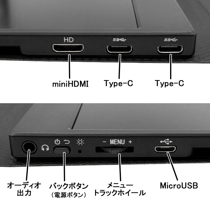 モバイルモニター 15.6インチ フルHD 液晶モニター ディスプレイ ミニ