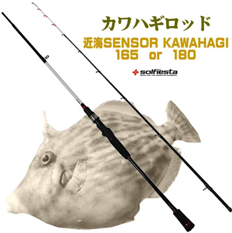 船用 カワハギ竿 180 or 165 船からの カワハギ釣り に最適 カワハギ