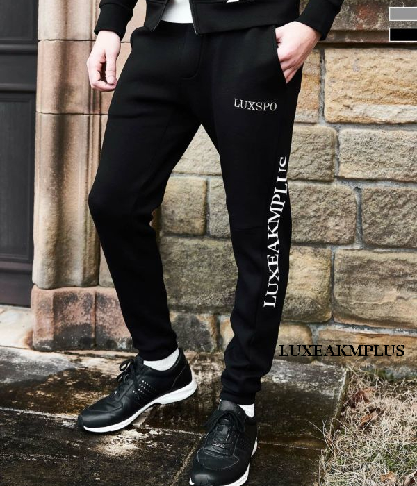 LUXE AKM PLUS リュクスエイケイエムプラス ロゴスウェットジョガー