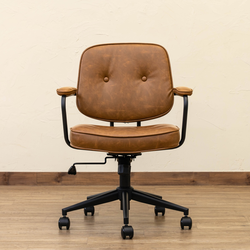 サカベ オフィスチェア おしゃれ 座面 昇降 ロッキング キャスター付き