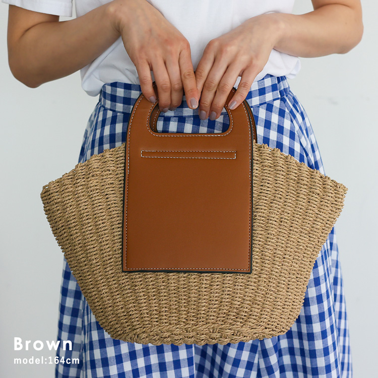 VitaFelice（ヴィータフェリーチェ） かごバッグ レディース トート