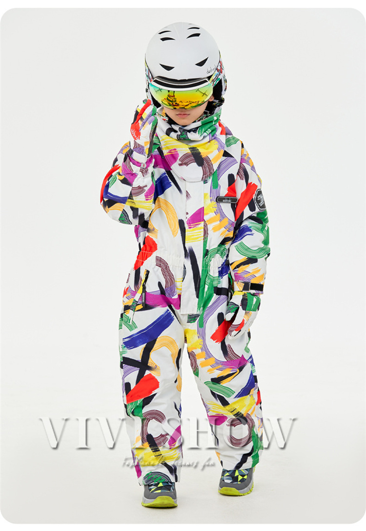 ウェア キッズ スキー スノボ 上下セット スノーウェア カジュアル
