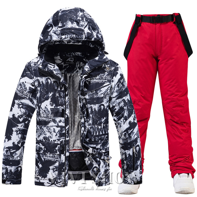 スキーウェア 上下セット メンズ スノボー スノーボードウェア ピンク