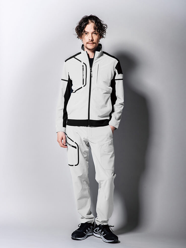 ジーベック（XEBEC） 作業服 上下セット ブルゾン 2520 3L ＆ カーゴ