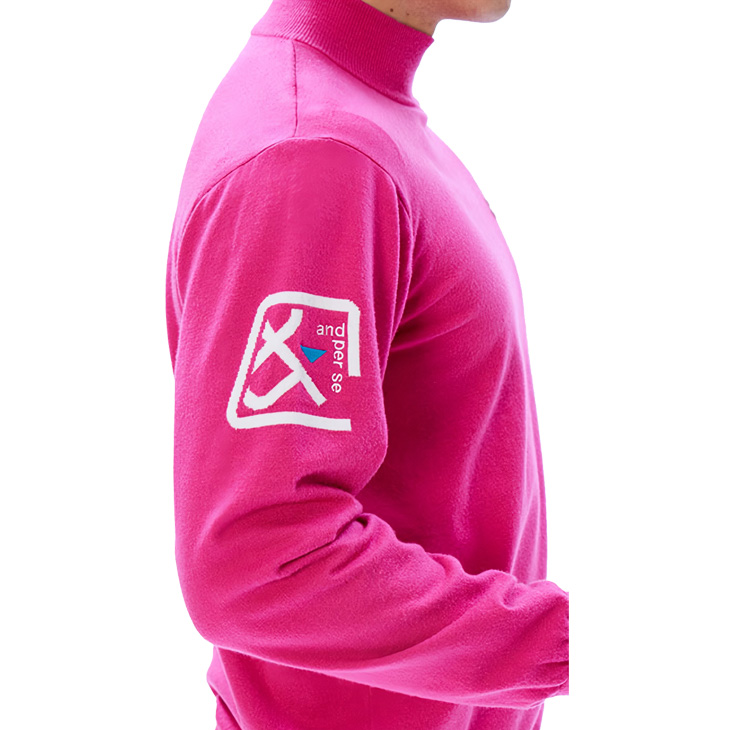 and per se（アンパスィ） ハイネックセータ― 長袖 メンズ ゴルフ