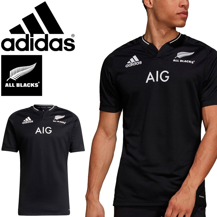 adidas（アディダス） 半袖Tシャツ ラグビー メンズ ALL BLACKS オール