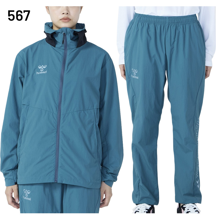 hummel（ヒュンメル） ウィンドブレーカー メンズ 上下 長袖ジャケット
