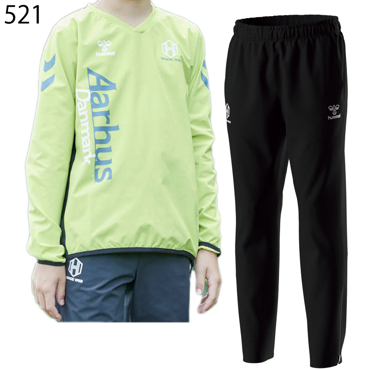 hummel（ヒュンメル） キッズ ピステスーツ 上下 ジュニア 長袖ピステ