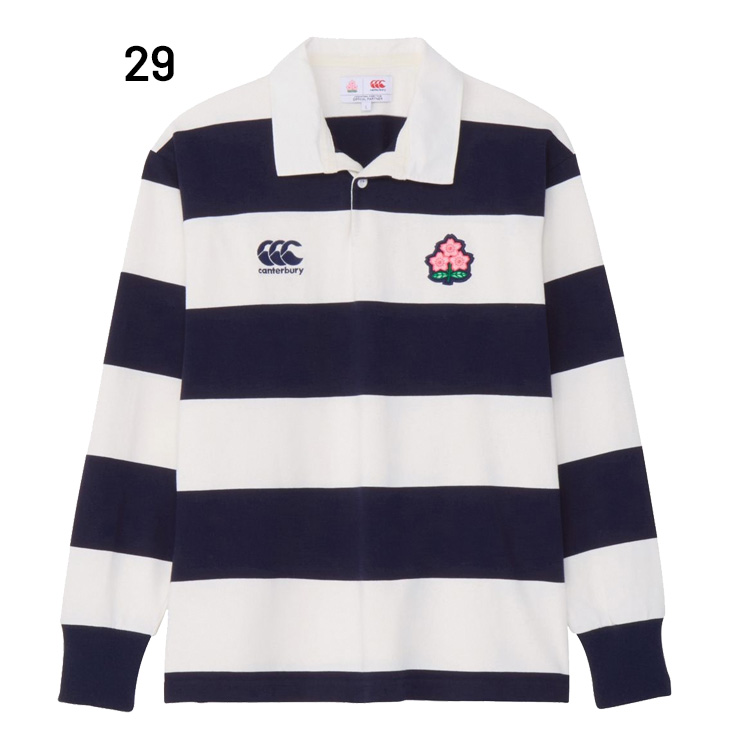 カンタベリー（Canterbury） 長袖 ラガーシャツ ユニセックス ラグビー