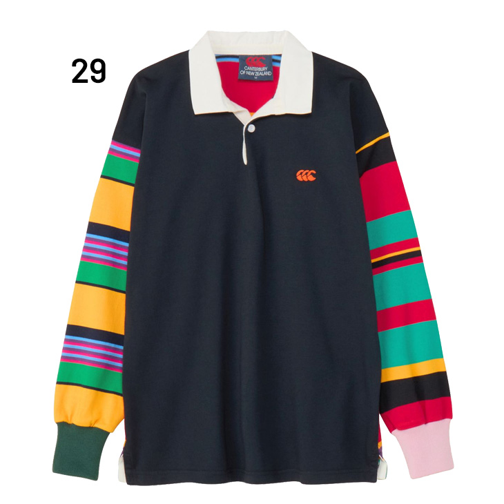 カンタベリー（Canterbury） ラガーシャツ 長袖 メンズ ユニセックス