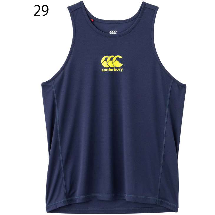 タンクトップ ノースリーブ メンズ カンタベリー canterbury 吸汗速乾