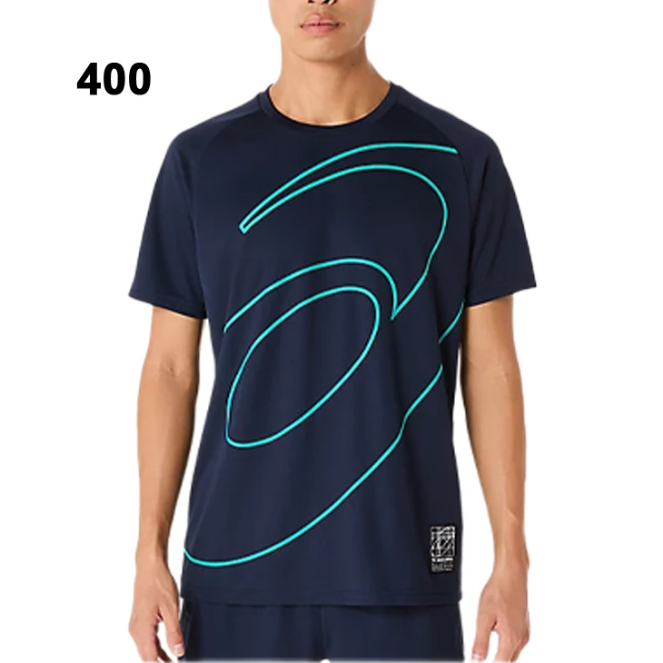 ASICS（アシックス） 半袖 Tシャツ メンズ ドライ半袖シャツ 吸汗速乾