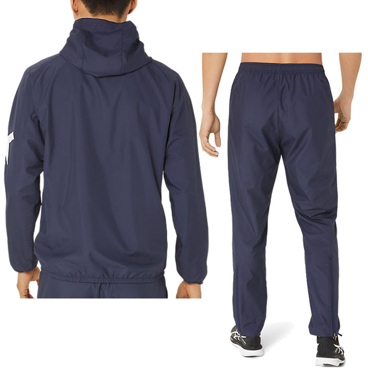 ASICS（アシックス） ウインドブレーカー メンズ 上下 asics A-I-M 裏