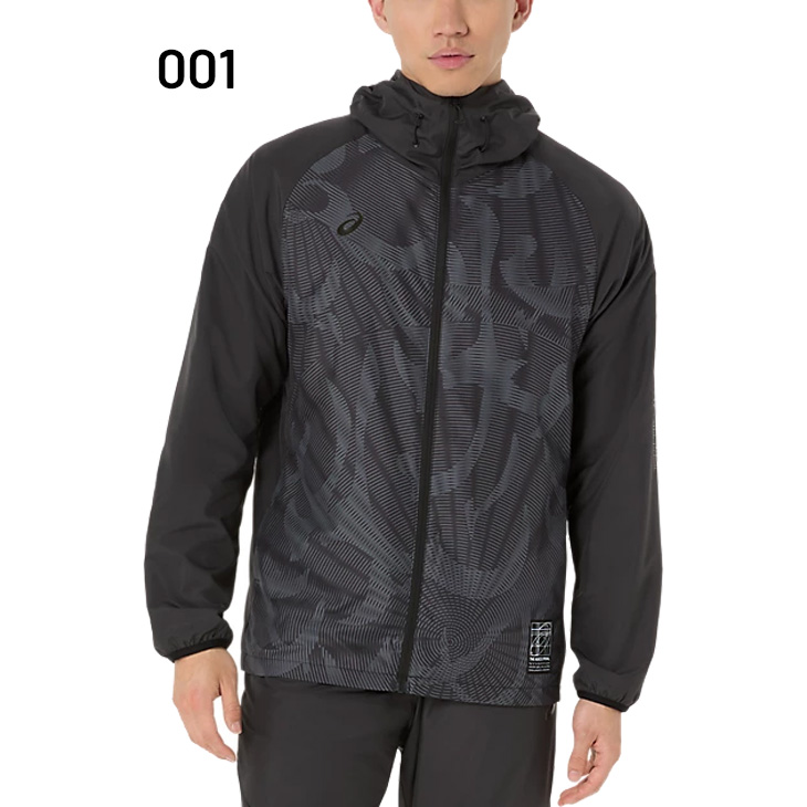 ASICS（アシックス） ウィンドブレーカー 長袖 ジャケット メンズ 裏