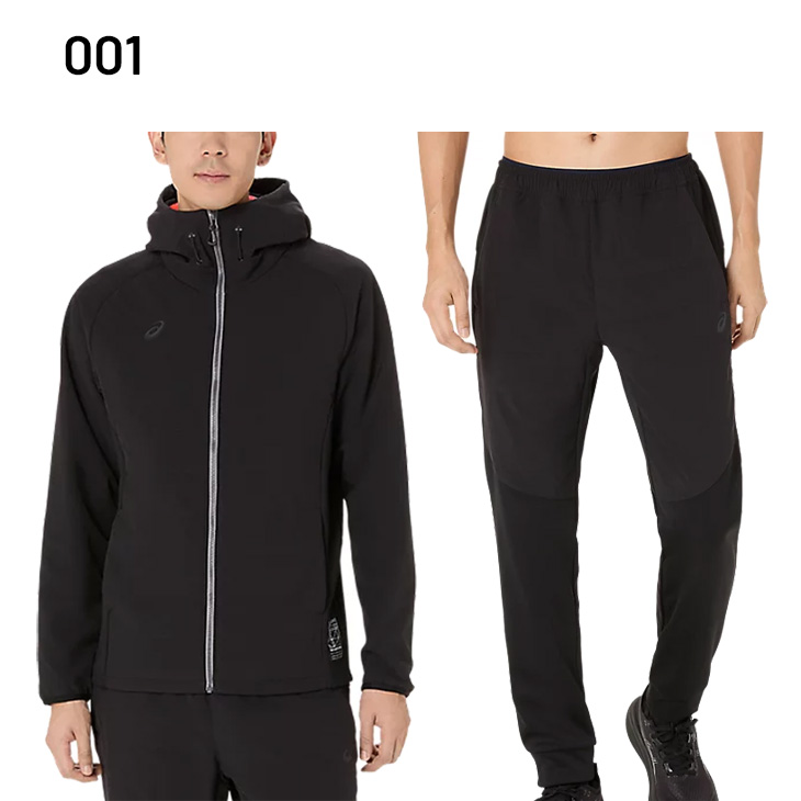 ASICS（アシックス） 中綿入り 長袖ジャケット ロングパンツ メンズ