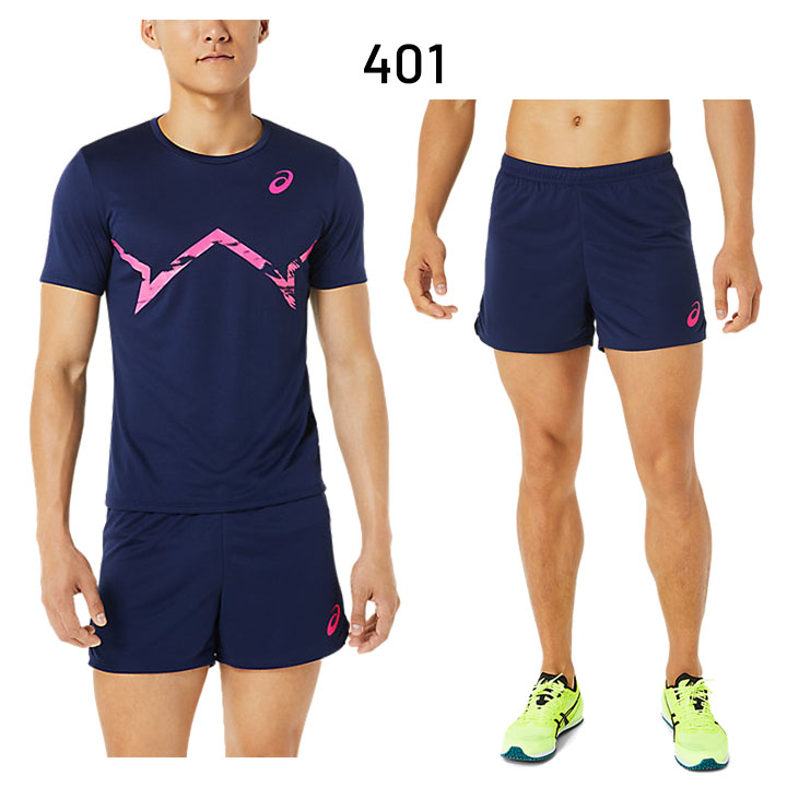 ASICS（アシックス） ランニングウェア 上下 メンズ 半袖シャツ 4