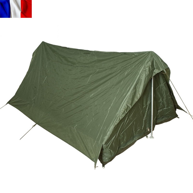フランス軍幕 ポールペグ収納袋セット ロープ付き フランス軍幕