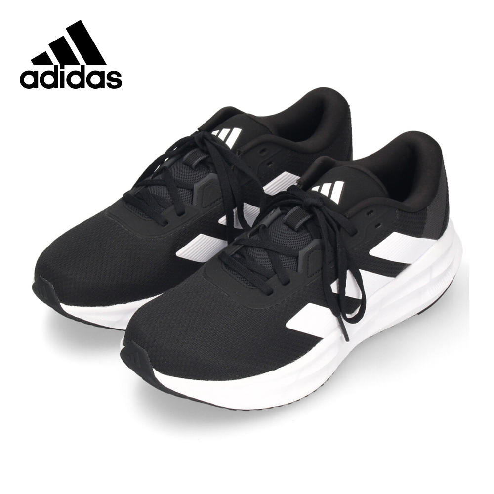 adidas（アディダス） スニーカー メンズ ランニングシューズ 黒