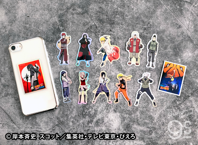 NARUTO-ナルト- 疾風伝 ダイカットビニールステッカー(ホログラム) 我