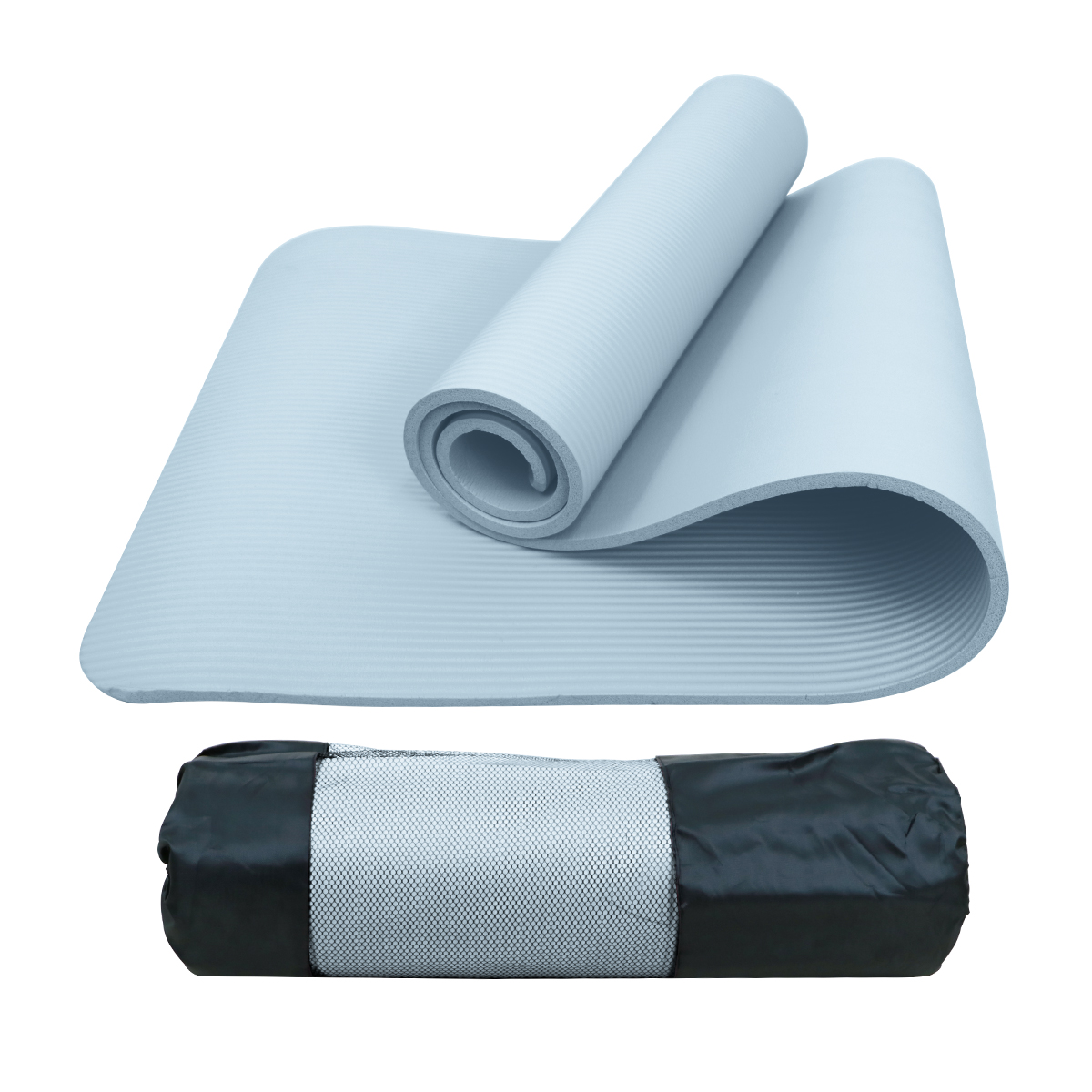 WEIMALL（ウェイモール） ヨガマット 10mm 厚手 幅広 ケース 収納