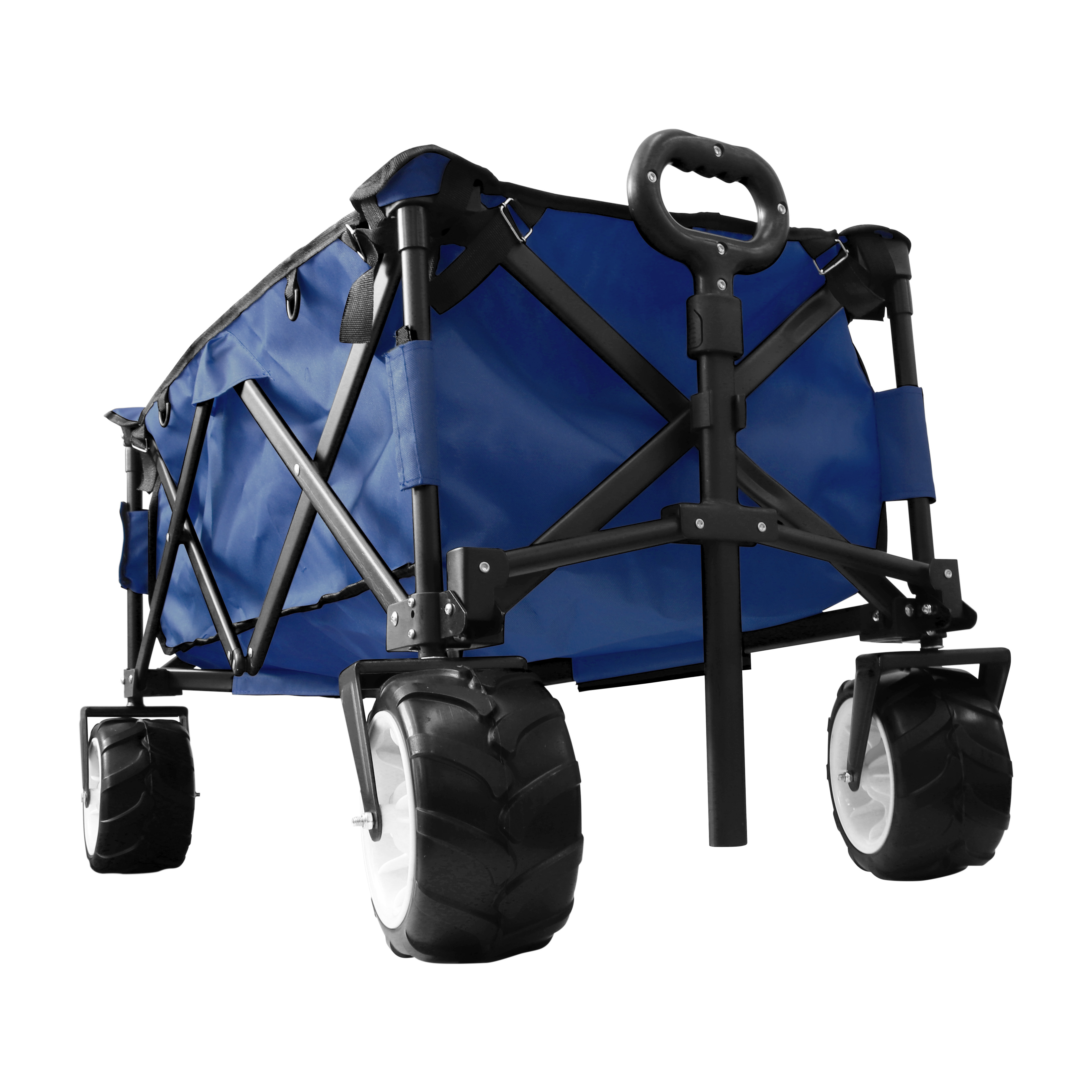 キャリーカート キャリーワゴン 耐荷重150kg 100L 極太タイヤ 頑丈