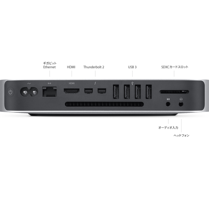Mac mini Apple MGEM2J/A A1347 Late 2014 小型デスク 選べるOS