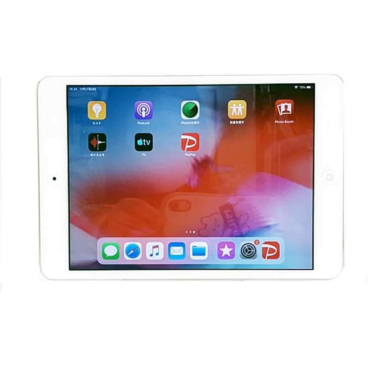 iPad Apple mini2 ME814J/A A1490 au Wi-Fi+Cel 16GB 選べるカラー