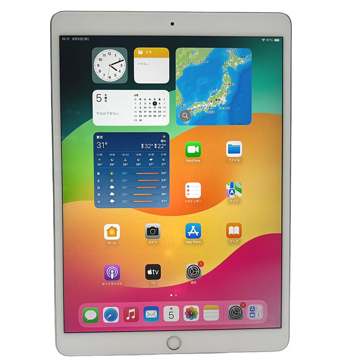 iPad Apple Air3 Retina Wi-Fiモデル 64GB A2152 MUUK2J/A [Apple A12