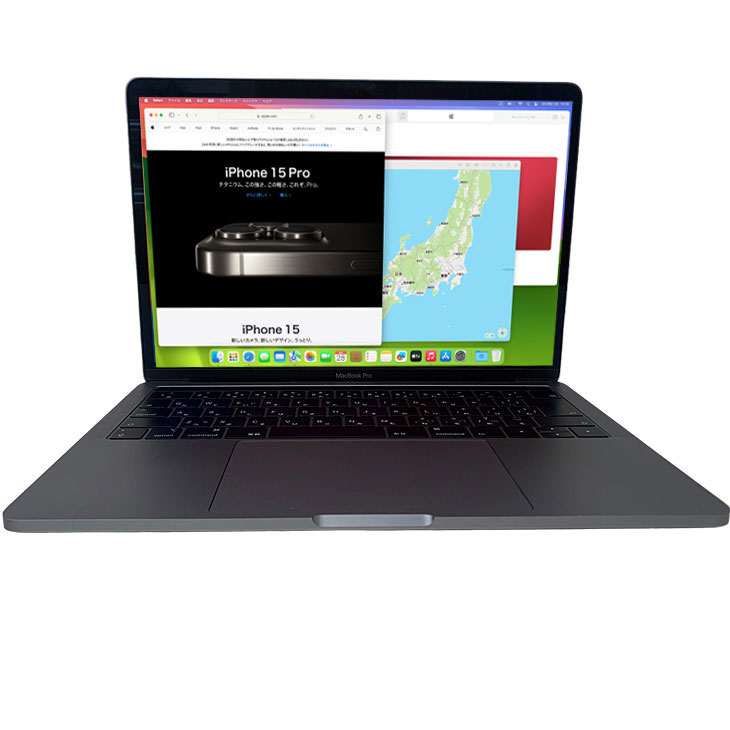 MacBook Pro Apple 13.3inch MV972J/A A1989 2019 選べるOS TouchBar