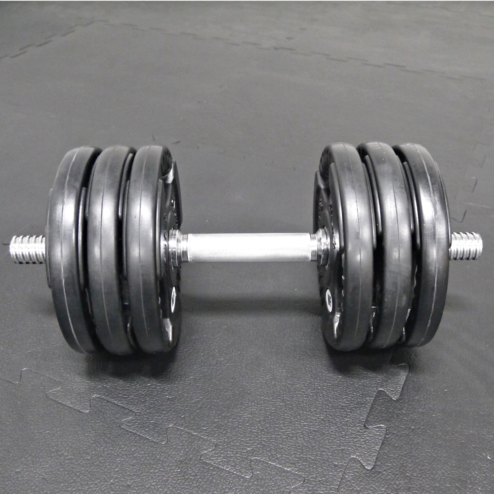 WILD FIT（ワイルドフィット） ダンベルセット 30kg 黒ラバー / 筋トレ