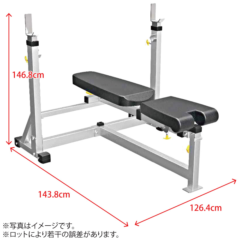 WILD FIT（ワイルドフィット） オリンピックベンチ / トレーニング器具