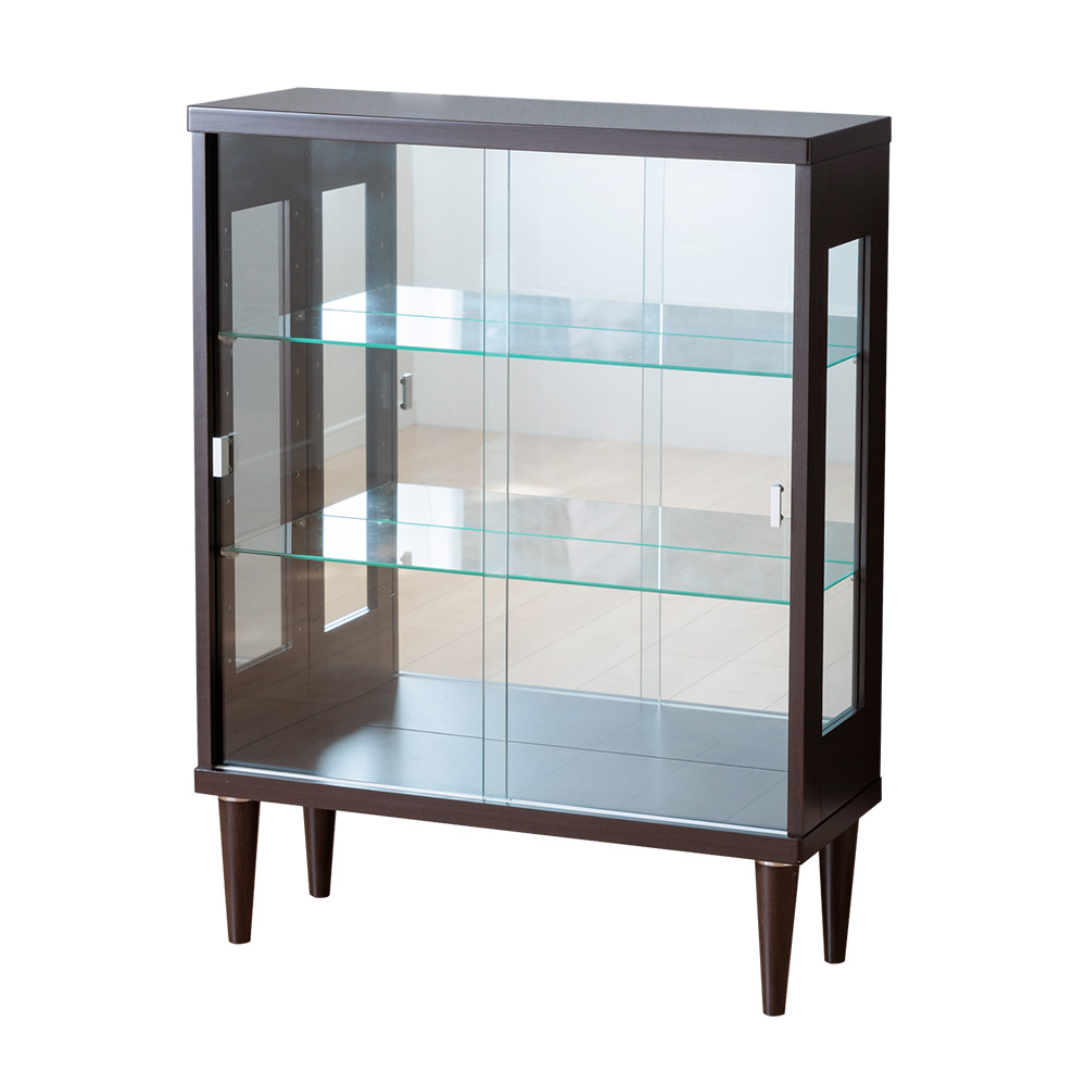 アウトレット コレクションケース フィギュアケース 脚付 鍵付き ロー