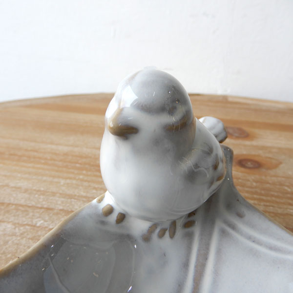 bird tray トレー トレイ インテリアトレイ 陶器 オブジェ 置き物 小物