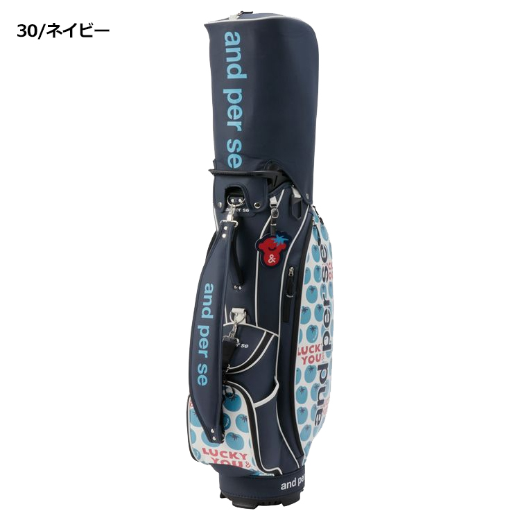 and per se（アンパスィ） ゴルフ 9.0型 キャディバッグ AFS7196