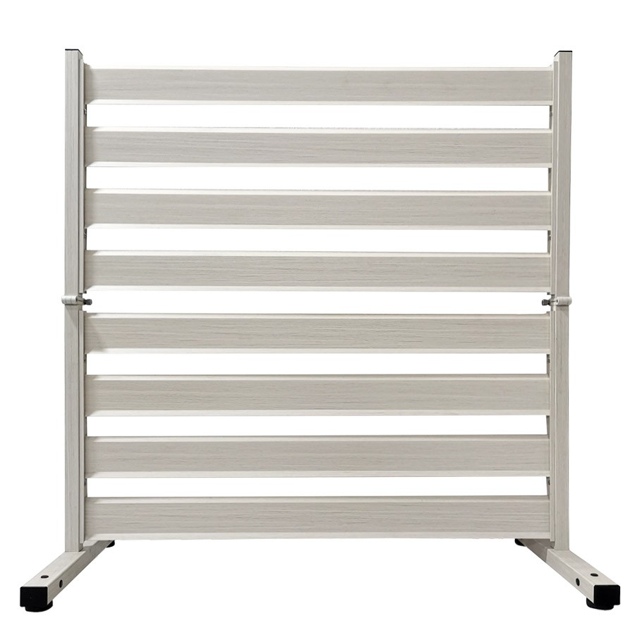 アルマックス（ALMAX） たためる アルミフェンス 木目調 幅90高さ90cm