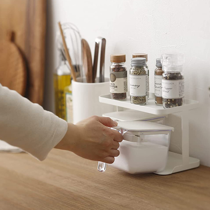 marna（マーナ） 特典付 調味料ラック ワイド 専用ラック 調味料ポット