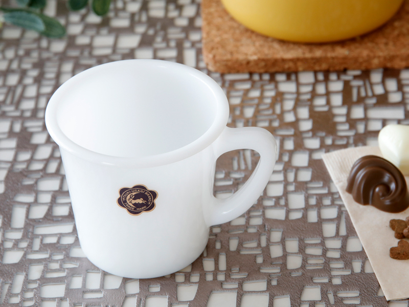 月兎印 特典付 ミルクガラスマグ 14509256 耐熱ガラス マグカップ