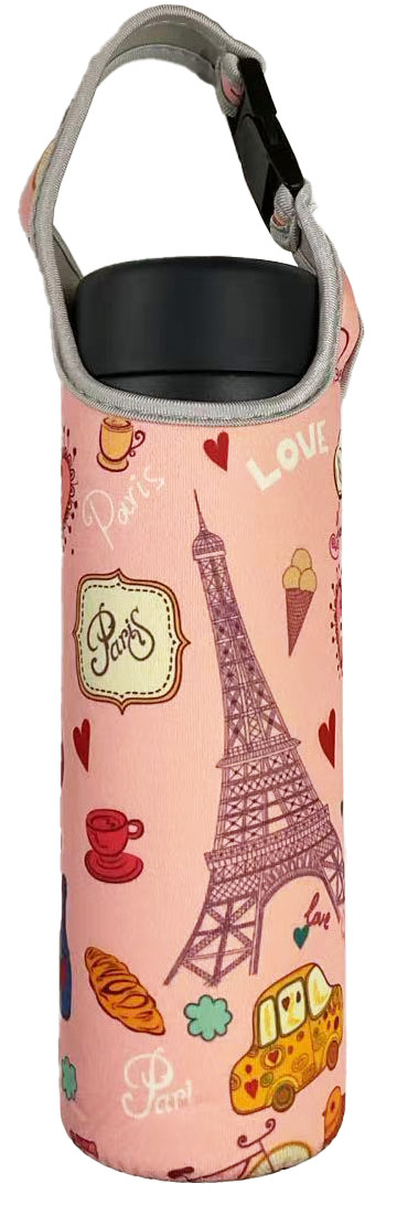 象印（ZOJIRUSHI） 水筒カバー 2WAY 【お名前タグ付き、40色】 500ml用