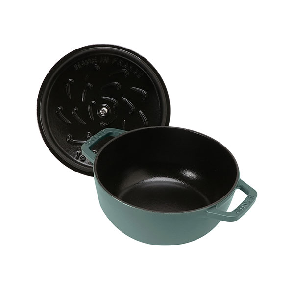 Wa-NABE ストウブ 鍋 ワナベ S 16cm ユーカリ STAUB 丸 ホーロー鍋